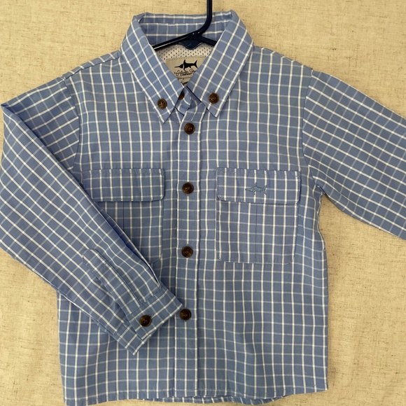 Boys Saltwater Boys Performance Button Down - Picture 3 of 3